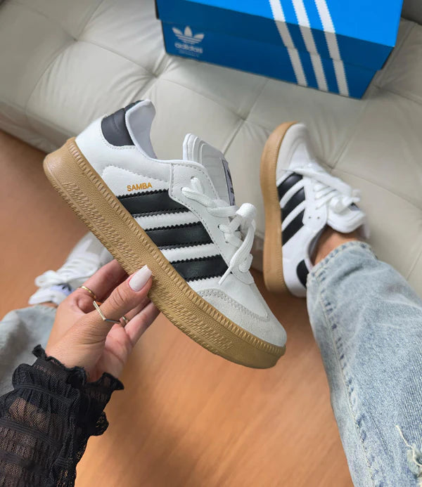 Adidas samba XLG - Branco/Preto