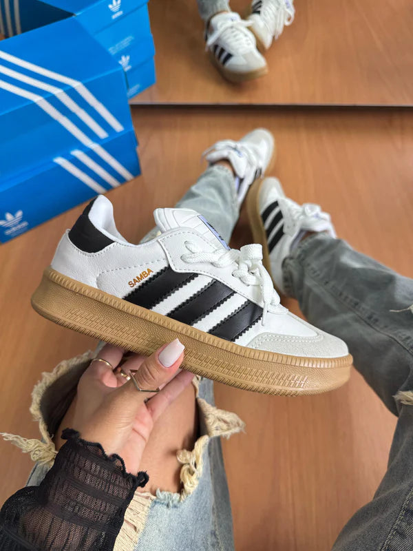 Adidas samba XLG - Branco/Preto