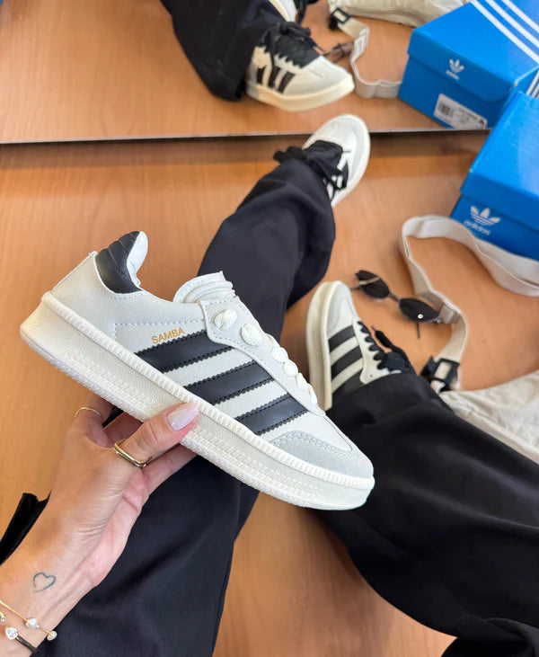 Adidas Samba XLG - Cinza/Preto