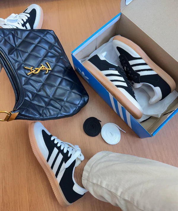 Adidas Samba OG - Preto/Bege