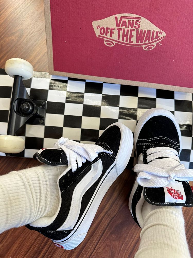 Vans Knu Skool - preto/branco