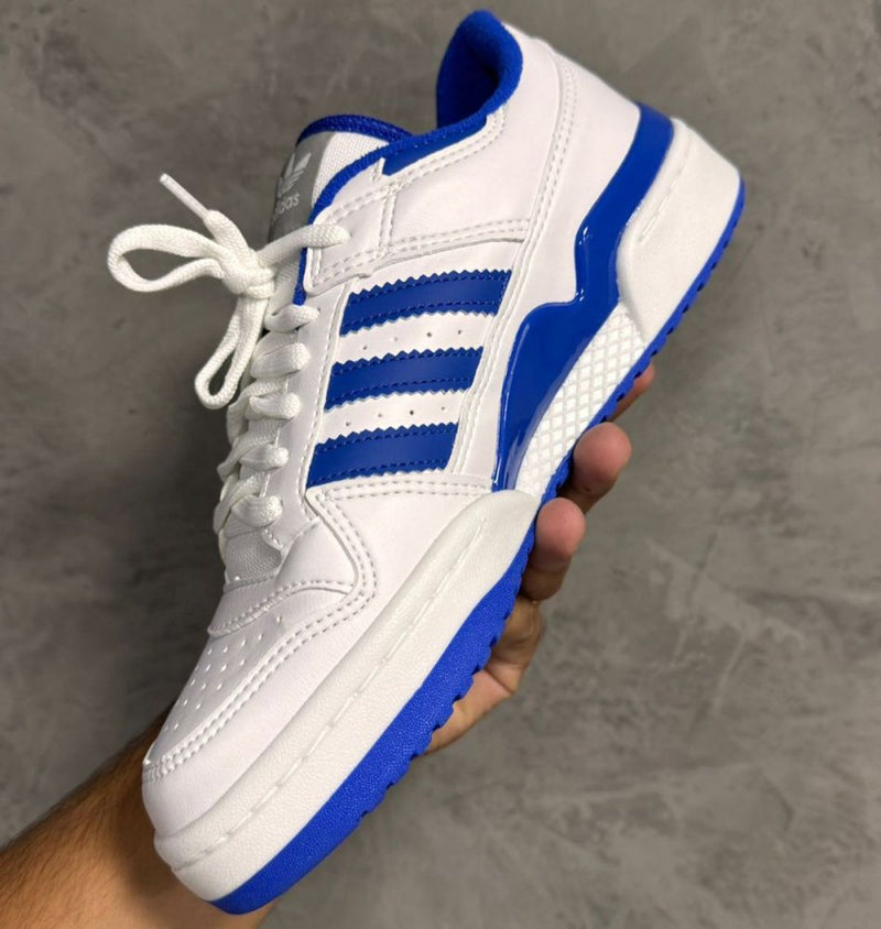 Adidas Forum 84 Low  - branco/Azul