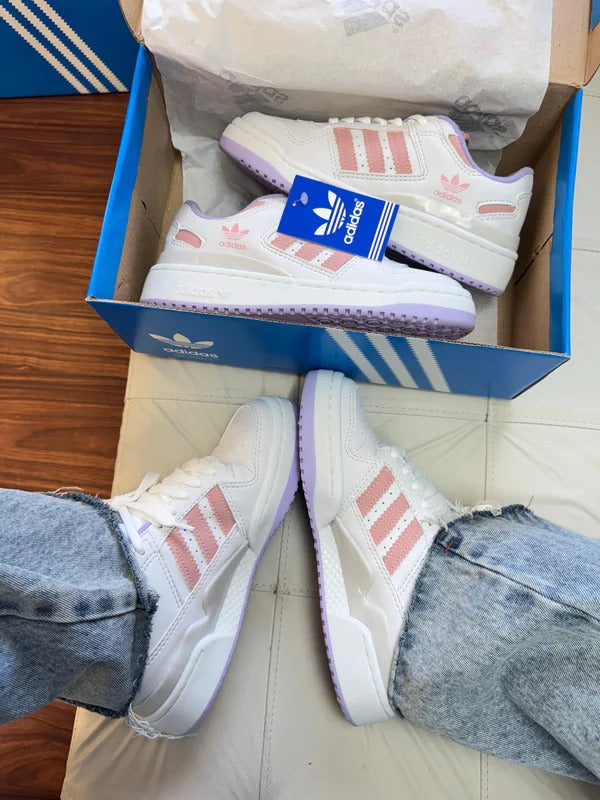 Adidas Forum 84 Low  - Branco/rose