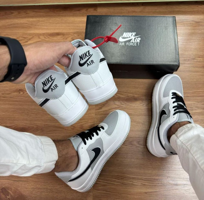 Nike Air Force - Branco/Cinza