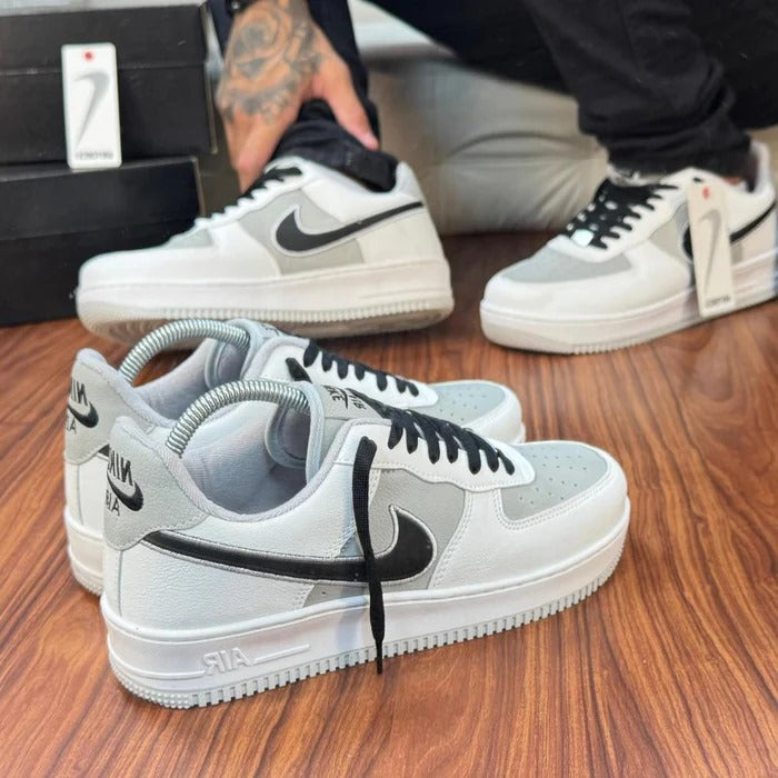 Nike Air Force - Branco/Cinza