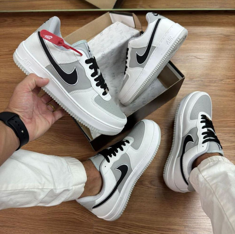 Nike Air Force - Branco/Cinza