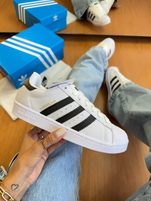 Adidas Superstar - Branco/Preto